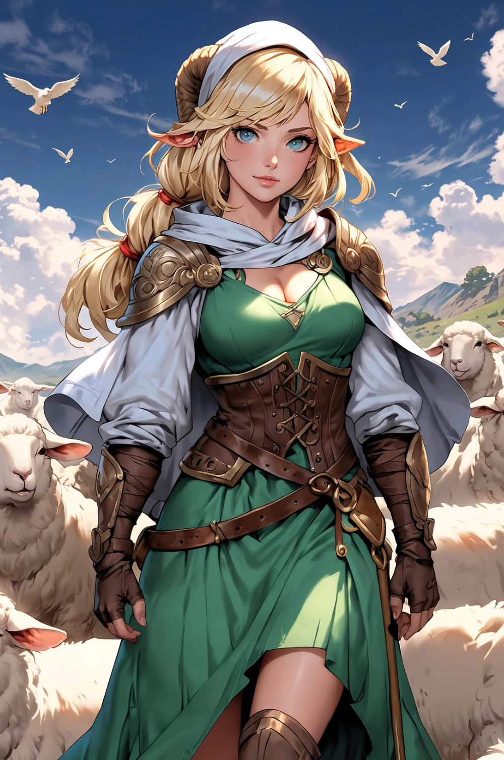 Retrato de Shepherdess