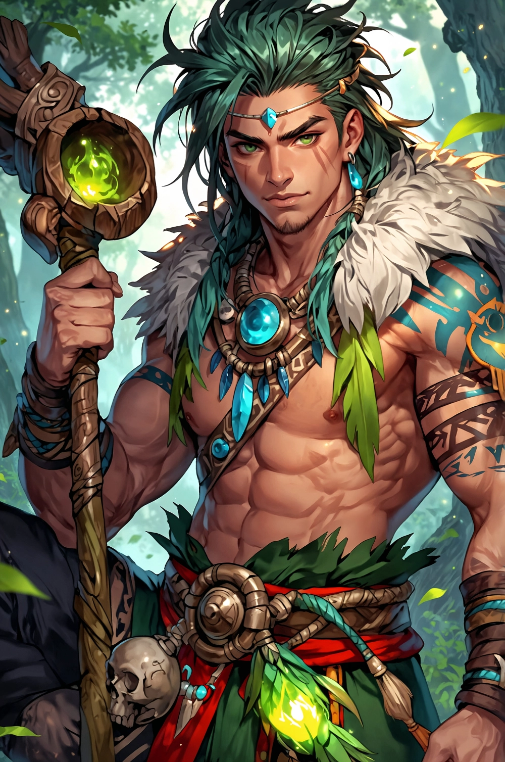 Retrato de Shaman