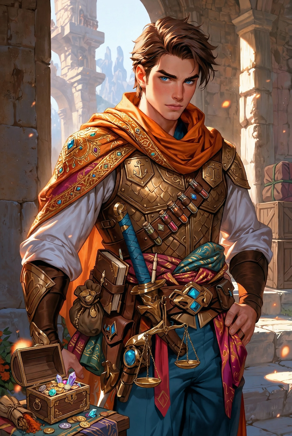 Retrato de Merchant
