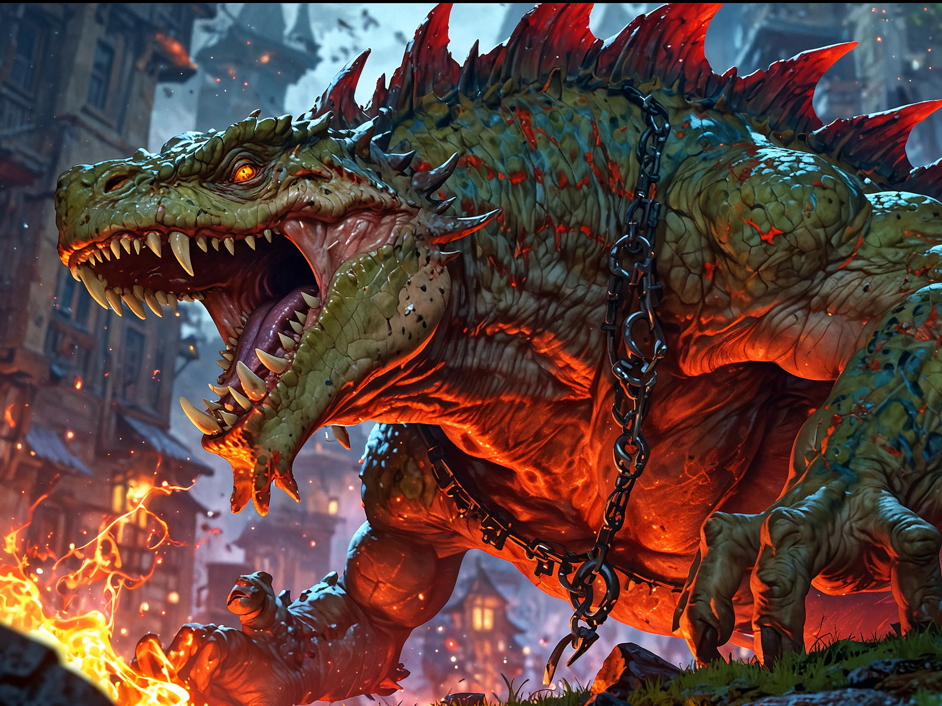 Invocar Hombre lagarto