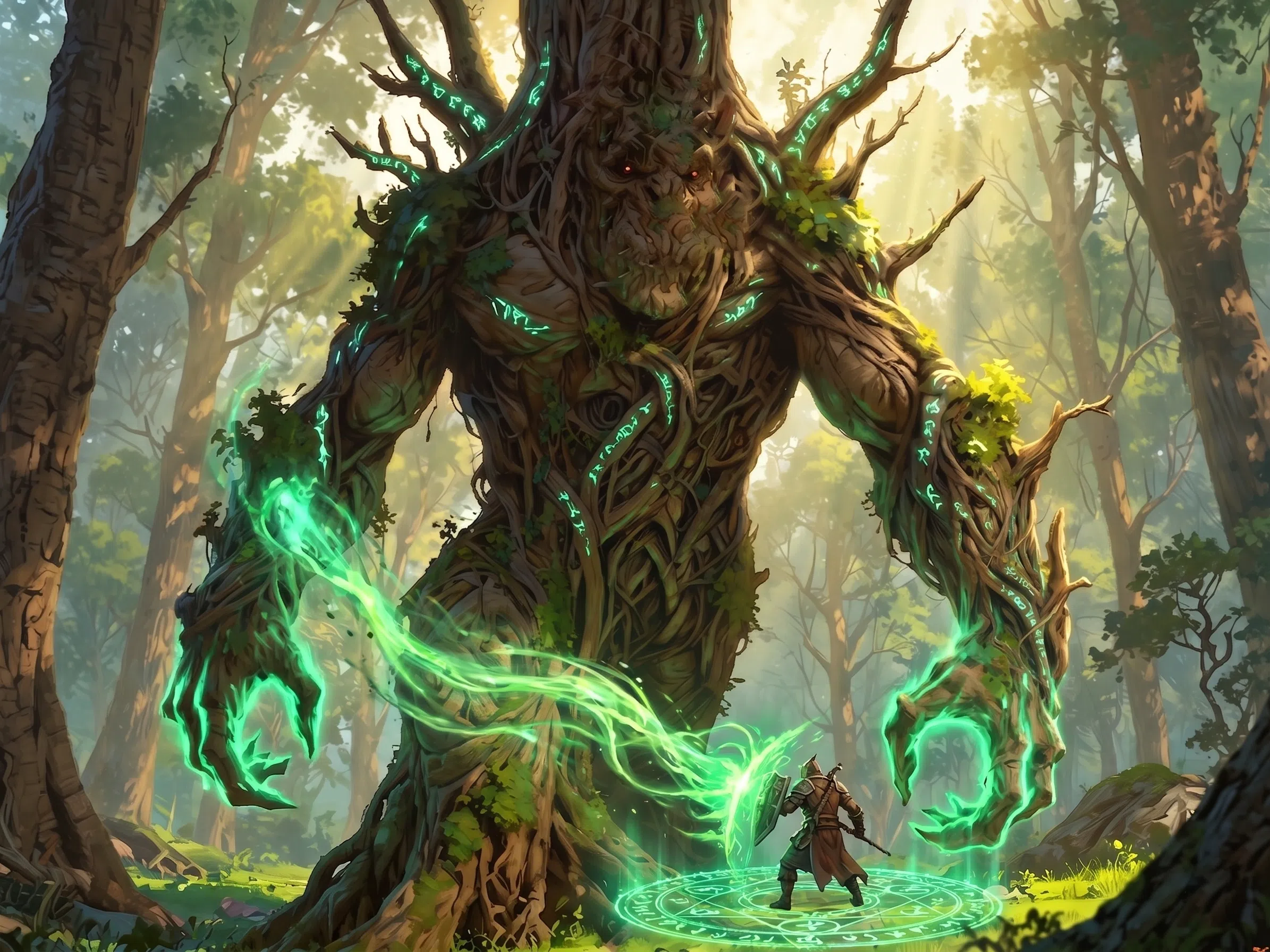 Invocar Treants